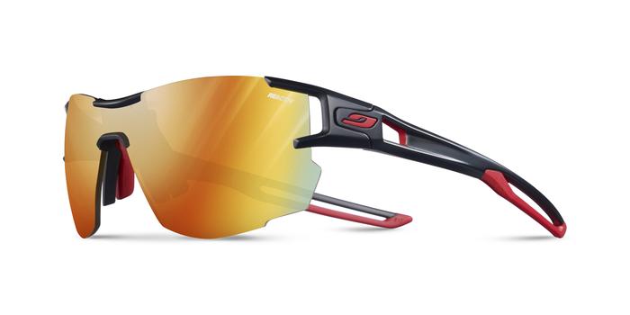 Lunettes JULBO AEROLITE Noir / Rouge - REACTIV 1-3 Light Amplifier