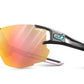 Lunettes JULBO AEROLITE  Noir Translucide Mat / Rose Pastel - REACTIV 1-3 Light Amplifier