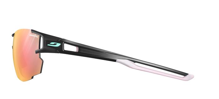 Lunettes JULBO AEROLITE Noir Translucide Mat Rose Pastel