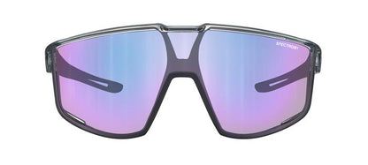 Lunettes vélo Julbo Fury Gris translucide Violet Spectron 1