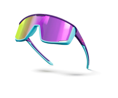 Lunettes vélo Julbo Fury  Violet / Bleu Clair - Spectron 3 2025