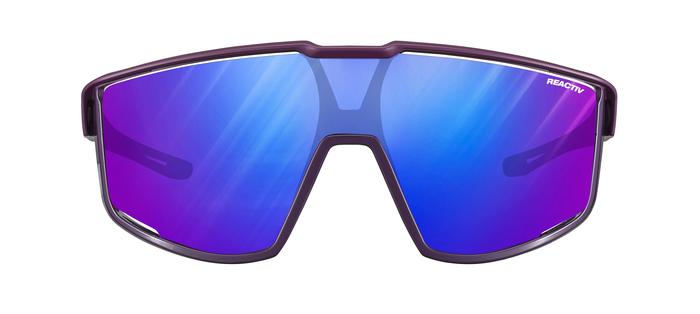 Lunettes vélo photochromiques Julbo Fury Violet / Gris - REACTIV 1-3 High