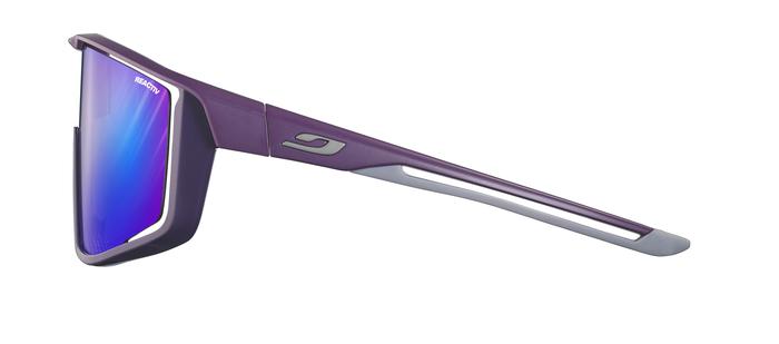 Lunettes vélo photochromiques Julbo Fury Violet / Gris - REACTIV 1-3 High