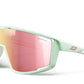 Lunettes  photochromiques Julbo Fury Mint / Gris Clair / Rose - REACTIV 1-3 Light Amplifier 2024