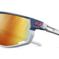 Lunettes vélo photochromiques Julbo Rush  Bleu Foncé / Gris  REACTIV 1-3 Light Amplifier