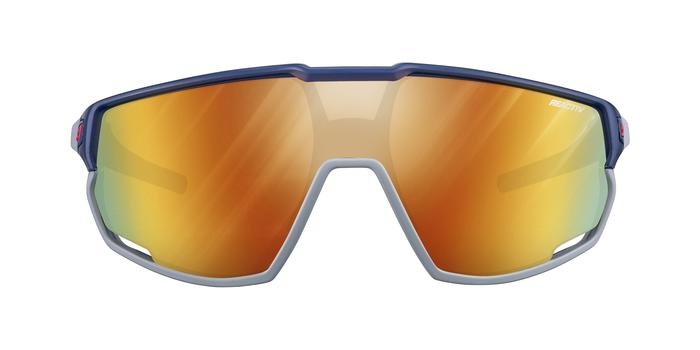 Lunettes vélo photochromiques Julbo Rush  Bleu Foncé / Gris  REACTIV 1-3 Light Amplifier