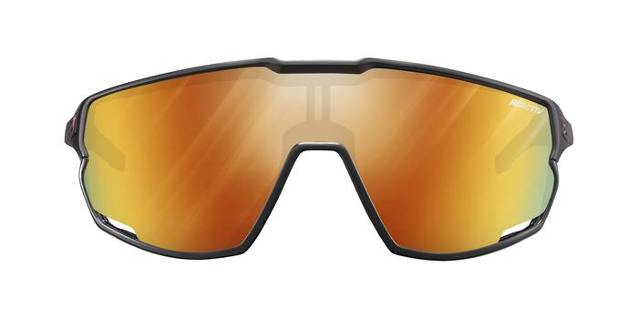 Lunettes vélo photochromiques Julbo Rush Noir Rouge  REACTIV 1-3 Light Amplifier