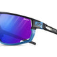 Lunettes vélo photochromiques Julbo Rush Bleu / Noir - REACTIV 1-3 High Contrast