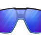 Lunettes vélo photochromiques Julbo Rush Bleu / Noir - REACTIV 1-3 High Contrast