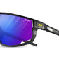 Lunettes vélo photochromiques Julbo Rush  Noir / Noir- REACTIV 1-3 High Contrast