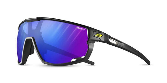 Lunettes vélo photochromiques Julbo Rush  Noir / Noir- REACTIV 1-3 High Contrast