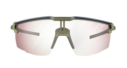 Lunettes  photochromiques Julbo Ultimate Gris Foncé / Vert Army - REACTIV 0-3 High Contrast 2025