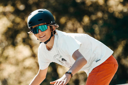 Lunettes vélo enfant Julbo Fury S Bleu Foncé - Spectron 3