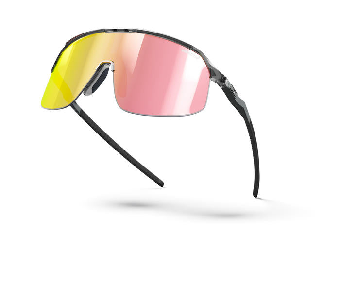 Lunette Density JULBO  Noir Translucide Brillant / Gris - REACTIV 1-3 Light Amplifier 2025