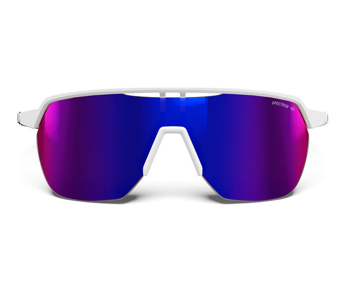 Lunettes Julbo FREQUENCY GROUPAMA-FDJ Blanc / Bleu - Spectron HD 3 2025