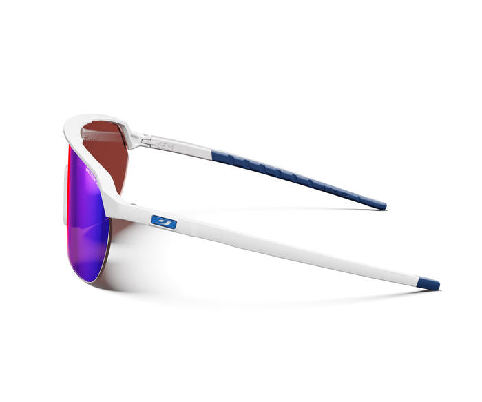 Lunettes Julbo FREQUENCY GROUPAMA-FDJ Blanc / Bleu - Spectron HD 3 2025