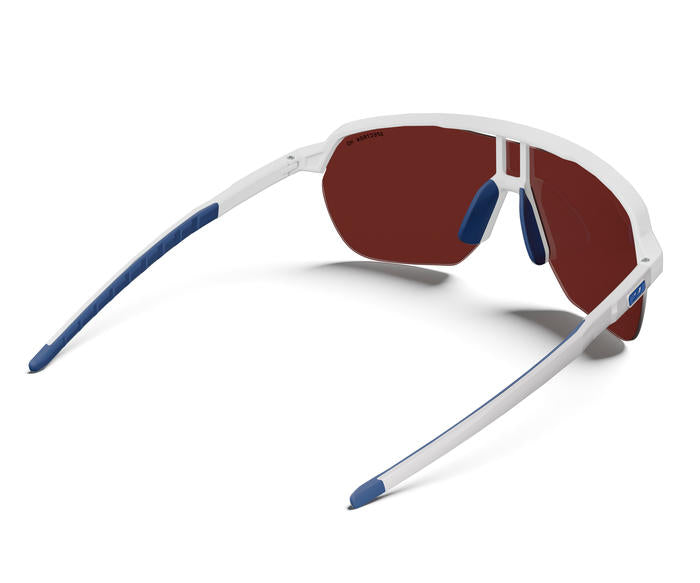 Lunettes Julbo FREQUENCY GROUPAMA-FDJ Blanc / Bleu - Spectron HD 3 2025