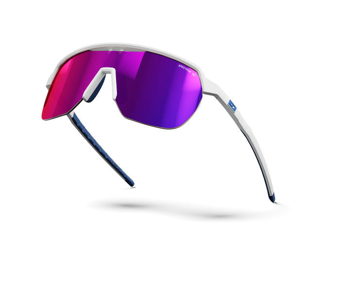 Lunettes Julbo FREQUENCY GROUPAMA-FDJ Blanc / Bleu - Spectron HD 3 2025