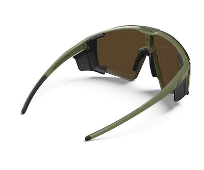 EDGE COVER Vert Army / Noir - photochromiques REACTIV 2-4   2025