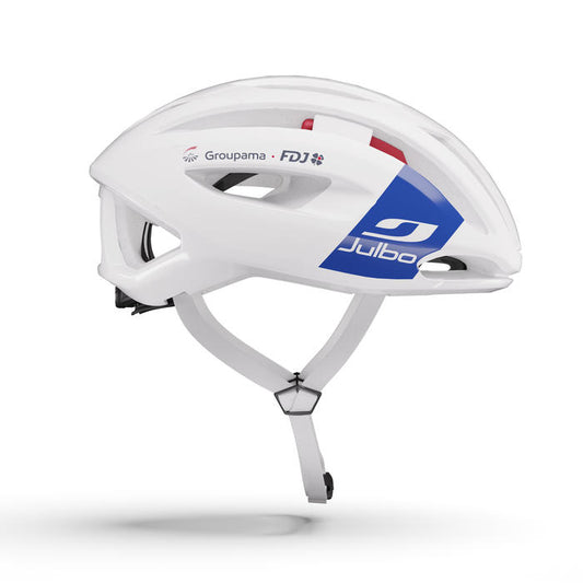 Casque vélo route Julbo Finisher EVO Blanc Groupama FDJ Mips 2025