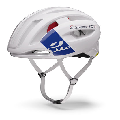Casque vélo route Julbo Finisher EVO Blanc Groupama FDJ Mips 2025