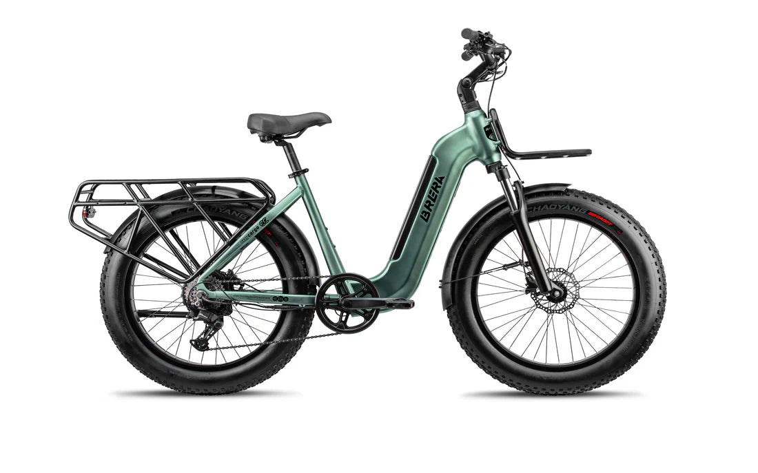 E-BIKE BRERA 24" FAT BIKE ALU KOMBO 8V VERT