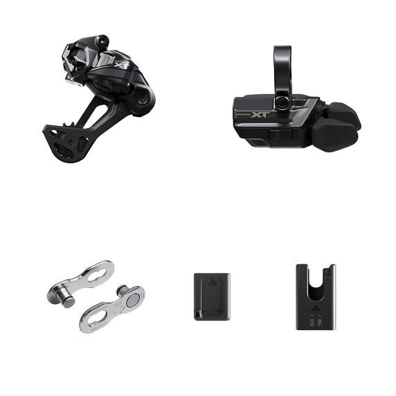 SHIMANO KIT DEORE XT  dérailleur arrière  Di2 SGS Collier