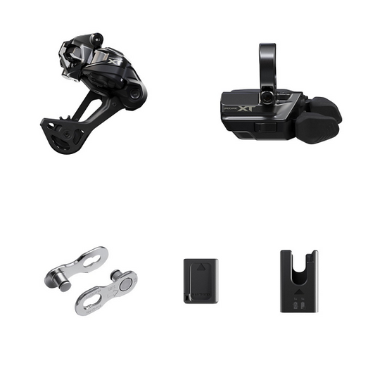 SHIMANO KIT DEORE XT  dérailleur arrière  Di2 SGS Collier
