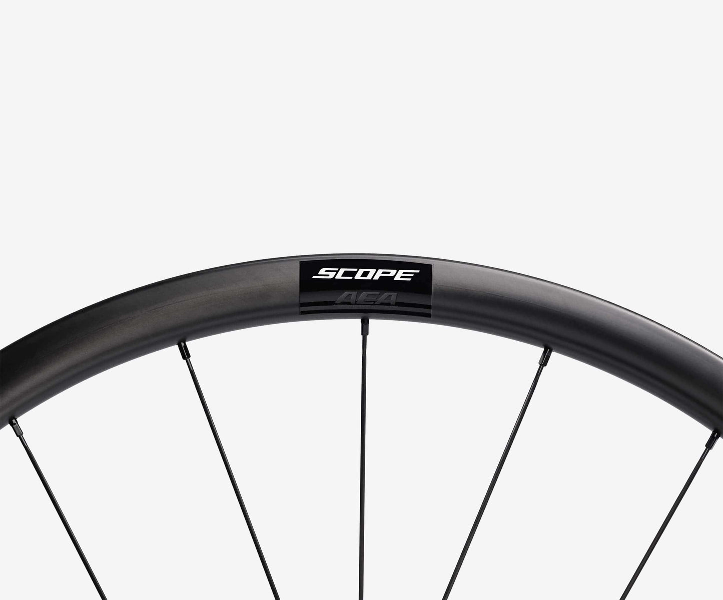 Paire de Roues SCOPE NOIR RACE  30  DISC à Pneus (Center Lock)