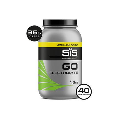 Boisson énergétique SIS GO Electrolyte 1.6kg gout Orange ou citron-citron vert ou tropical .