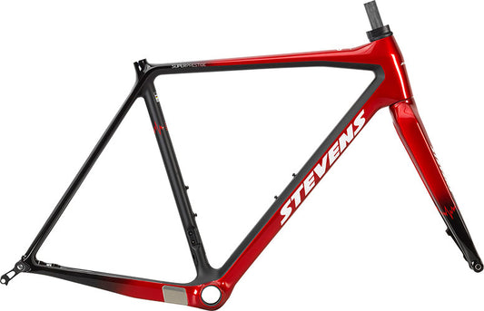 Cadres Super Prestige STEVENS Chrome Red Black