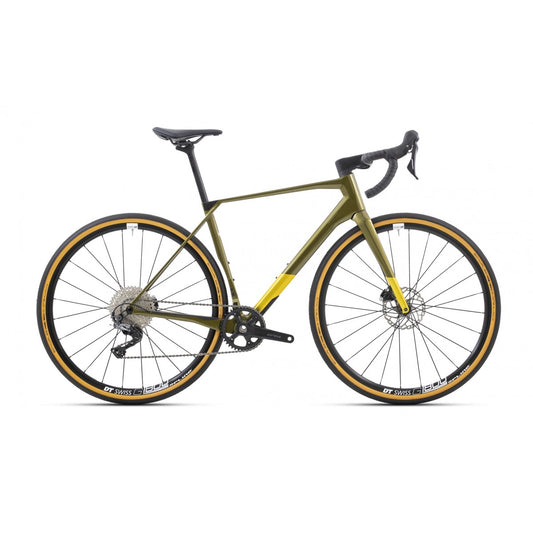 Vélo Gravel Superior X Road Team Comp  Oliv Gloss / Chrome