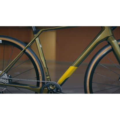 Vélo Gravel Superior X Road Team Comp  Oliv Gloss / Chrome