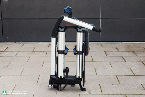 XLC VC-C08 PORTE-VÉLO ALMADA WORK-E PLIABLE POUR 2 E-BIKES AVEC ADAPTATEUR POUR CADRE