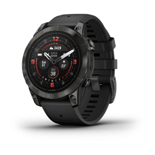 Montre  Garmin Epix Pro Gen 2 Sapphire Titane 47mm Noir Carbon Gris