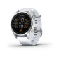 Montre  Garmin epix™ Pro (Gen 2) Standard Edition | 42 mm Silver avec bracelet blanc
