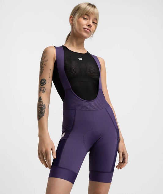 Siroko Cuissard gravel femme Dust Aubergine