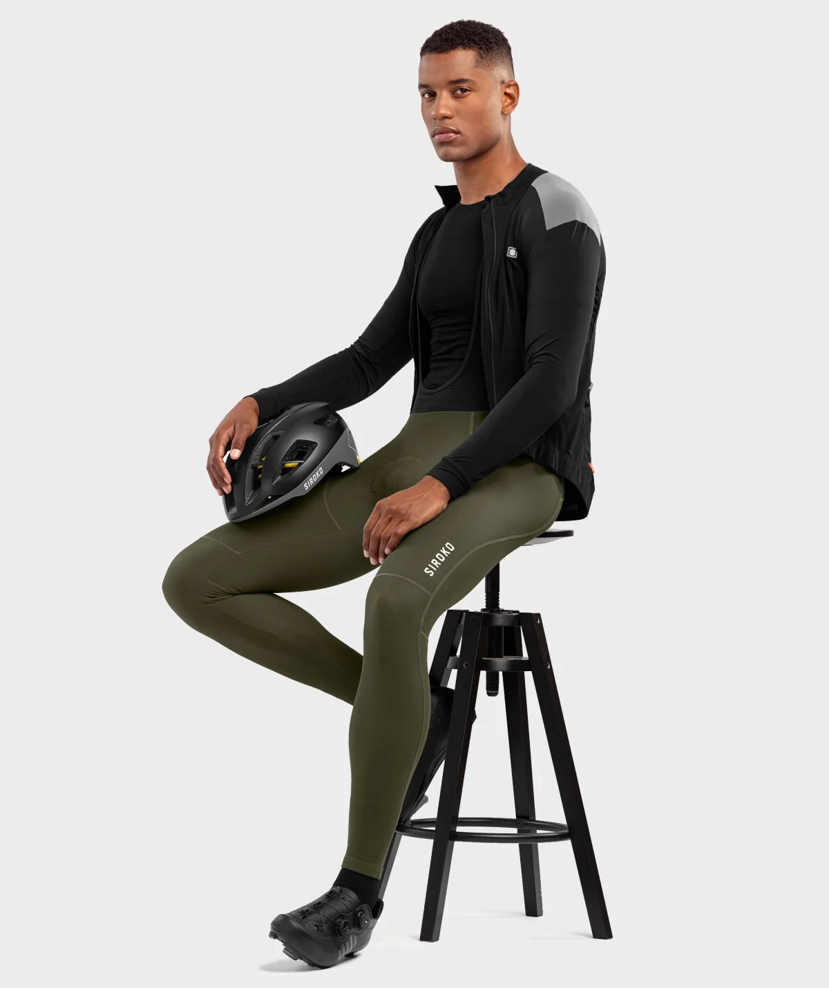 Cuissard vélo long homme Fern