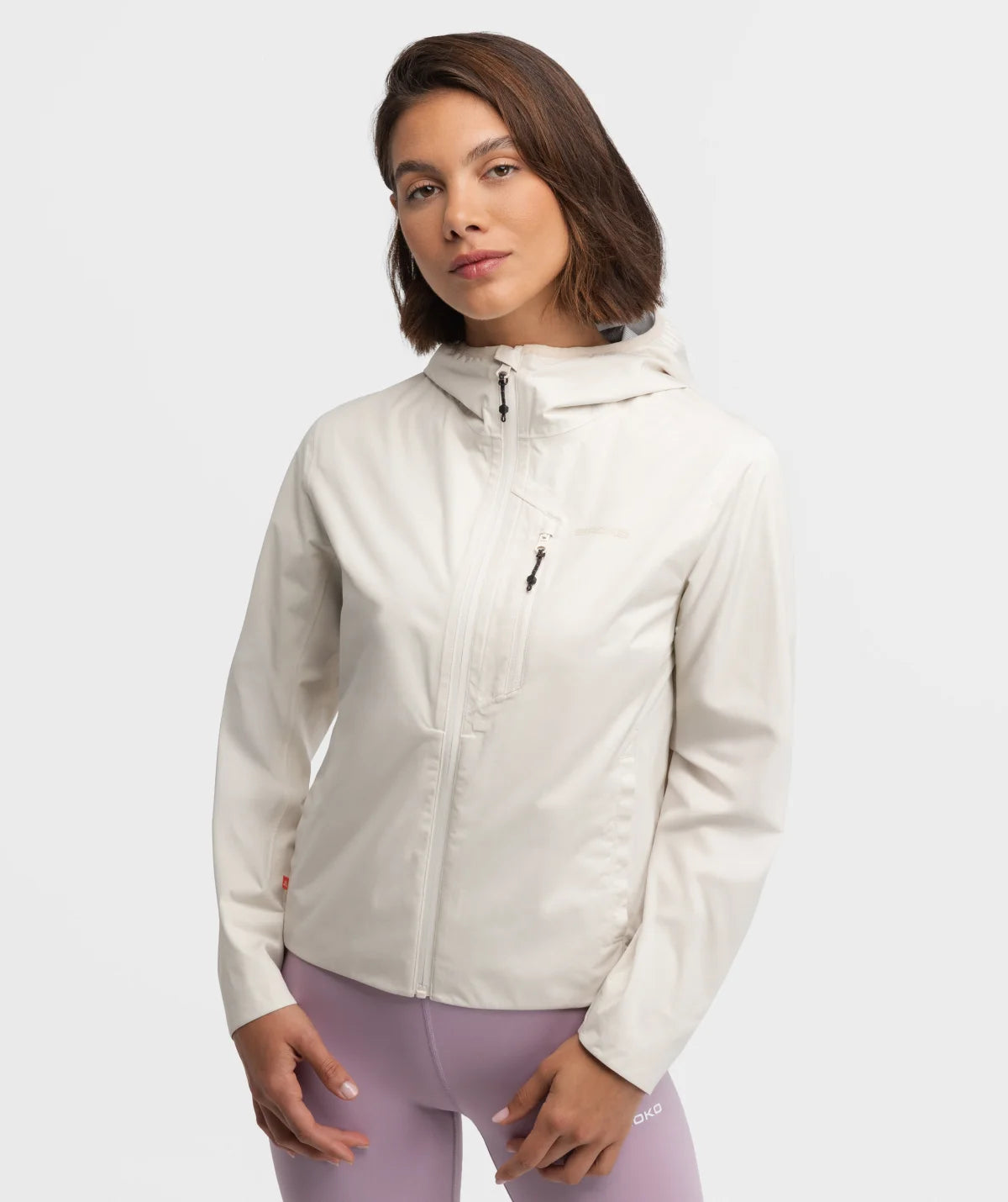 Veste randonnée imperméable ultralégère femme Velora Sand