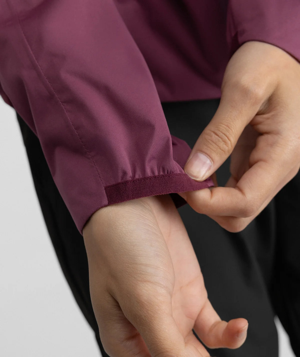 Veste randonnée imperméable ultralégère femme Velora Purple