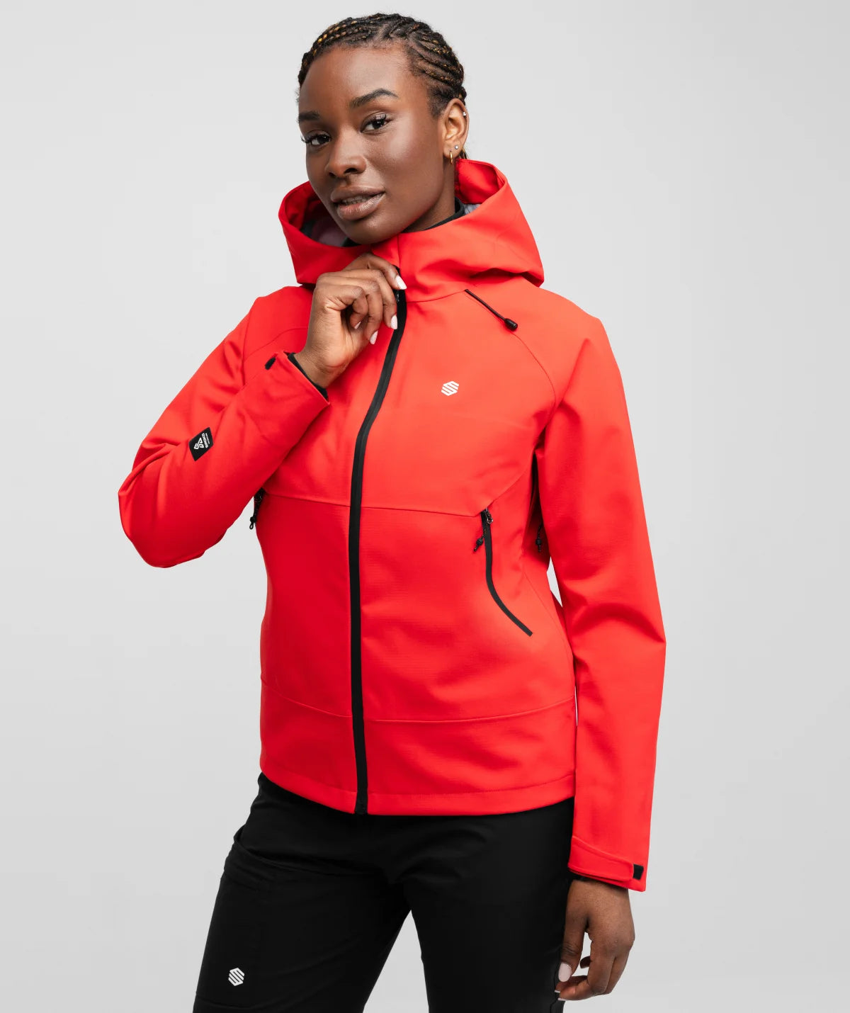 Veste randonnée hardshell femme Inca