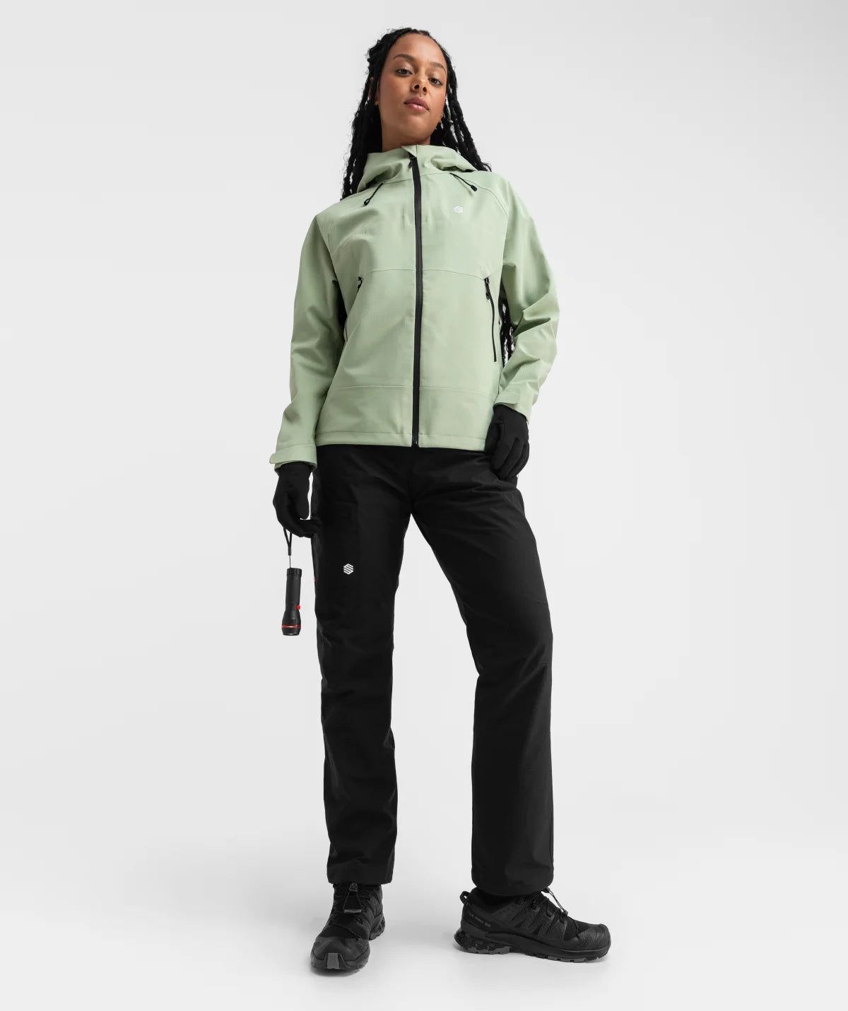 Veste randonnée hardshell femme Lac Léman