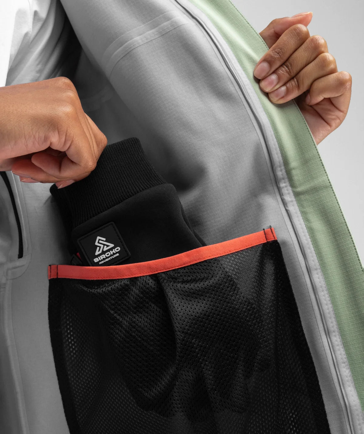 Veste randonnée hardshell femme Lac Léman