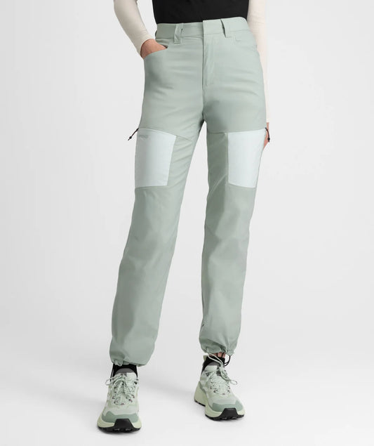 Pantalon randonnée léger femme Vortex Green