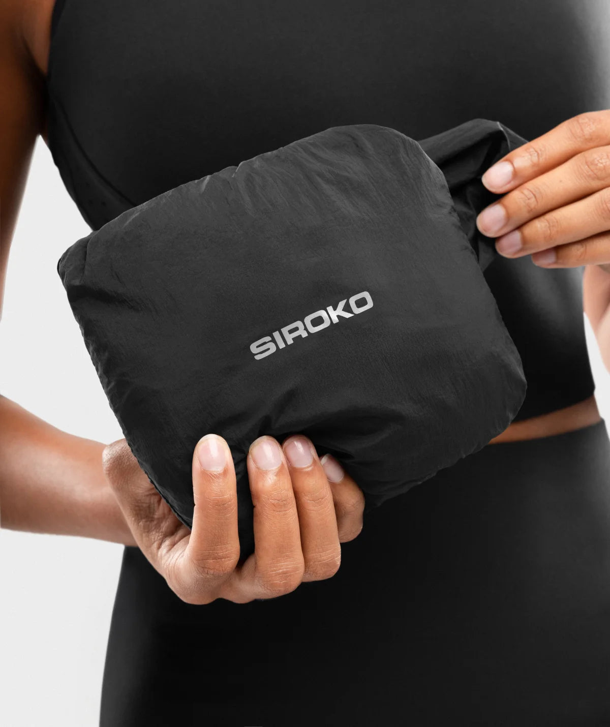 Veste coupe-vent running femme Alia Black