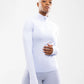 Pull running demi-zip femme Center Lilac