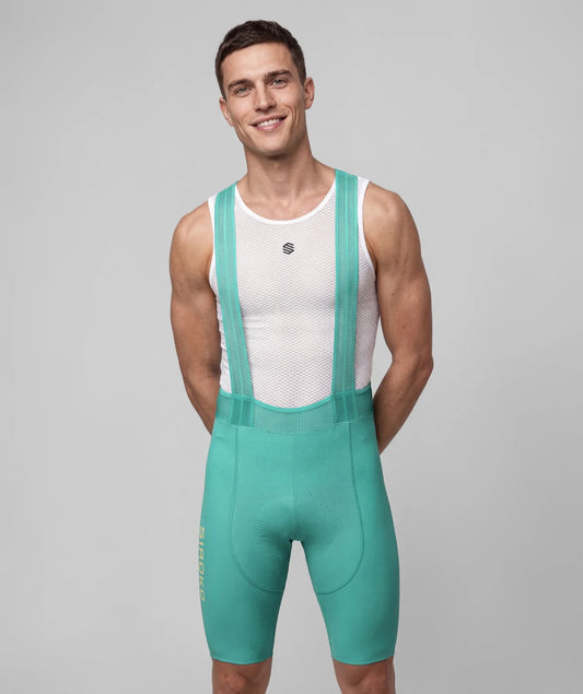Cuissard vélo court homme BX Neon Riders Green 2026