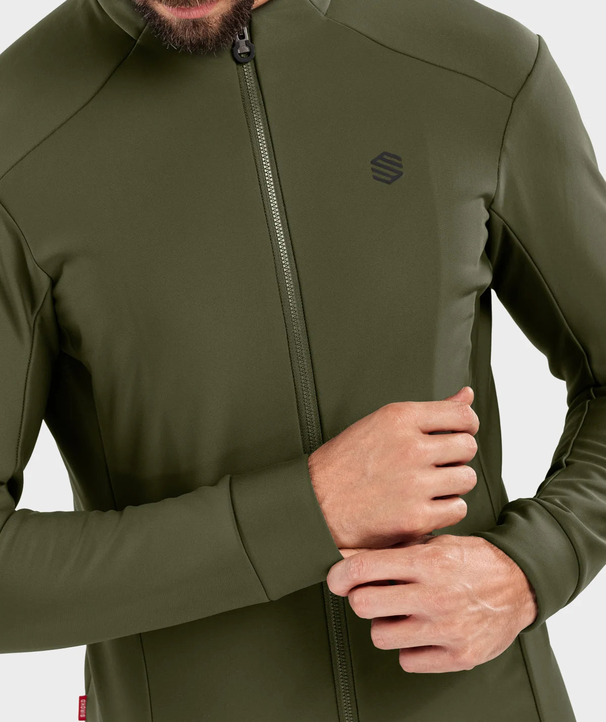Veste vélo softshell homme J1 Khangai
