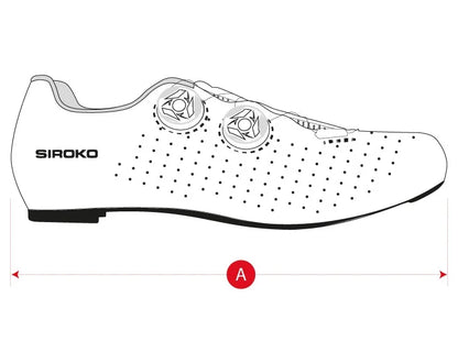 Siroko Chaussures de route OKORIS BLACK