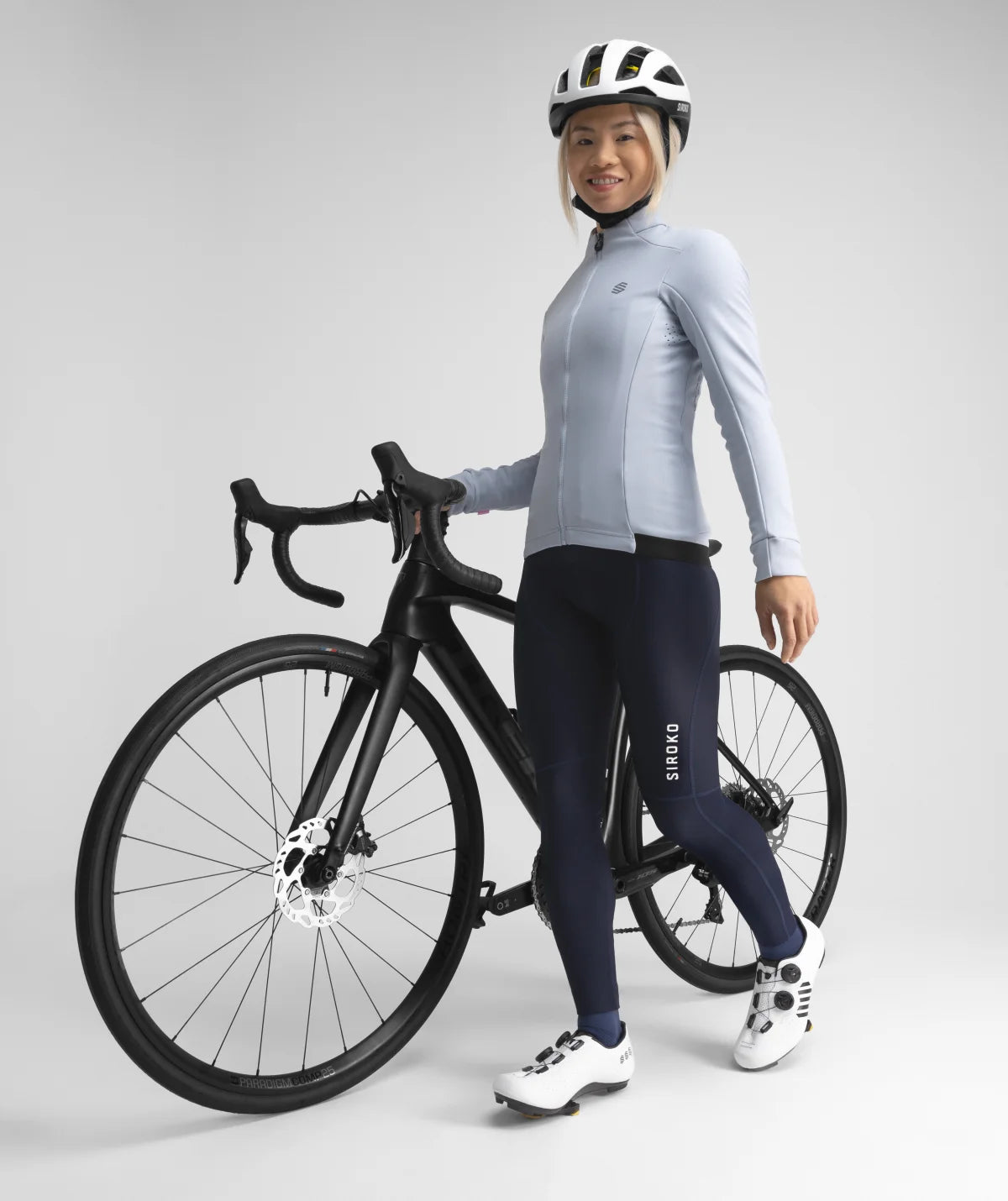 Veste vélo softshell femme J1 Bluebell 2026